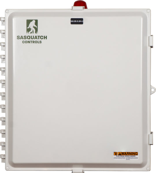 Three Phase Duplex (Advanced Sasquatch) Control Panel - Front View